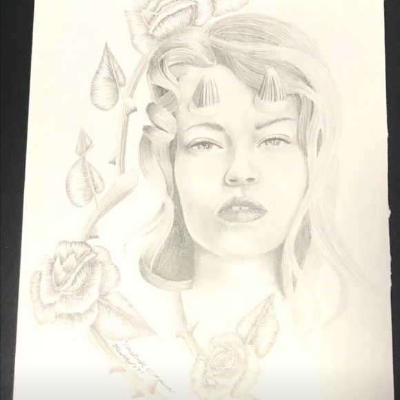 Beautiful lady Art